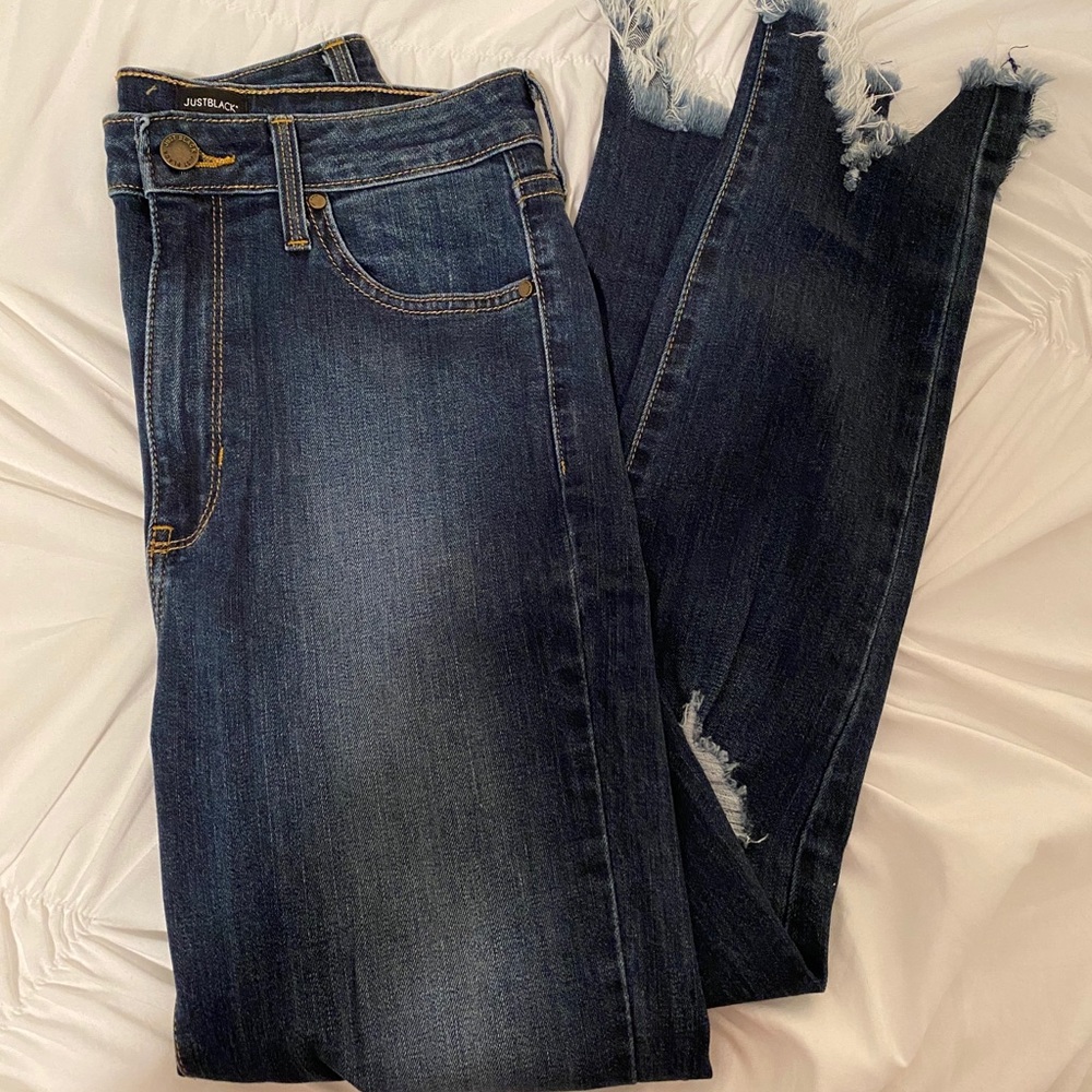Just Black Ripped Jeans